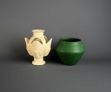 Two American Art Pottery Vases—Niloak  & Other