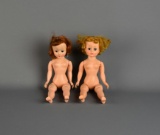 Two Madame Alexander Cissette Teen Dolls, Blonde and Red Hair