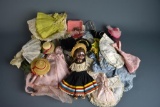 Lot of Mostly Madame Alexander Doll Clothes & An International Madame Alexander Dolll