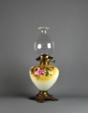 Vintage Climax Oil Lamp w/ Hand Painted Font