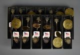 Lot of 13 Charleston Old Exchange & Provost Dungeon Silver Plated Collector Spoons