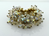 Lovely Vintage Juliana Style Rhinestone Crystal 7.5” Bracelet