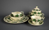 Set of Etruria Barlaston Wedgwood “Napoleon Ivy” Dishes