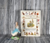 Beswick England Beatrix Potter's “Peter Rabbit” Porcelain Figurine 1992 & Book