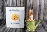Royal Albert Beatrix Potter's “Peter in the Watering Can” Porcelain Figurine 1999 w/ Box