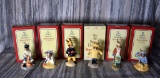 Lot of 6 Royal Doulton Bunnykins Porcelain Figurines Circa 1990s