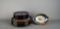 Bill Campbell Folk Pottery Dinnerware Set: Six Plates, Six Salad Plates, & Serving Bowl