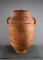 Tall 20” Earthenware Hearth Lidded Jar