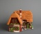 Dept 56 Dickens' Village Series “Cobb Cottage” 1994 & Box