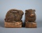 Pair of Resin Rabbit Bookends