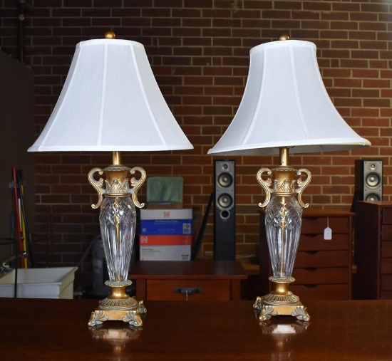 Pair of Contemporary Sideboard Lamps