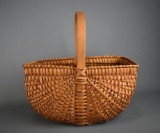 Handwoven Splint Buttocks Basket