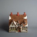 Dept 56 Dickens' Village Series Nicholas Nickleby “Wackford Squeers Boarding School” 1988 & Box