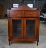 Matching Lexington Furniture Walnut “Vestiges” Dining Chest, 3 Shelves