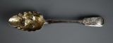 Antique William IV (1825) British Sterling Silver Berry Spoon Made by John, Henry & Charles Lias