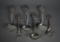 Vintage Six Piece Set of Norway Kings Cross Silver Plate Stavenger Spoons, Ladles, & Fork, TK 40G