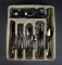 Lot of Assorted Pattern Flatware, 60 Pieces