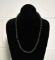 Jade (Green Nephrite) Bead 22” Necklace