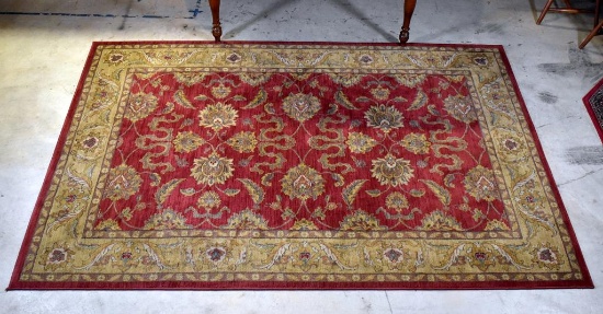 Sphinx by Oriental Weavers Red “Allure” Machine Made Rug USA, 6.5 x 9.5'
