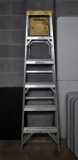 Werner Six Foot Job-Master Type II Commercial Aluminum Ladder, Model 366