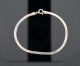Sterling Silver 7.25” Bracelet