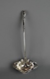 Lovely Fluted Punch Ladle w/ Sterling Silver Handle