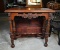 Antique Carved Walnut Lion Mask Console Table by Knoxville Table & Chair Co.