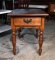 Vintage Walnut Side Table