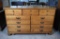 Vintage Solid Maple Double Dresser by Forest Furniture