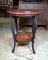 Vintage Distressed Round Center Table