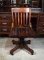 Antique Walnut Office Desk Chair