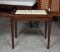 Vintage Small Bench with Caned Seat