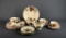 Blue Ridge Southern Potteries Inc. 18 Pieces of “Crab Apple” & “Quaker Apple” Patterns