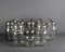 Lot of 13 Old Atlas Canning Jars with Lids