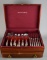 Lunt “Sweetheart Rose” Sterling Silver Flatware Set, 12 Placesettings, 97 Pieces