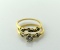 Lineage Diamond and 14K Gold Bridal Ring Set, Size 7.75