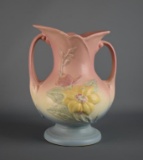 Vintage Hull Magnolia Matte Vase 3, 8.5”