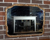 Ornate Gilt Wood Wall Mirror