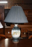 Vintage Green Table Lamp