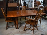 Knotty Pine Dining Table