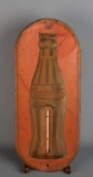 Antique Coke Bottle Advertising 15” Thermometer Sign