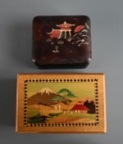 Two Vintage Japanese Boxes