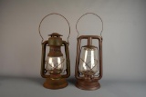 Two Old Oil Lanterns: Dietz and Paull's