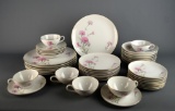 Royal Court 45 Pieces of “Carnation” China, Japan