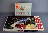 Vintage Risk and Stratego Board games
