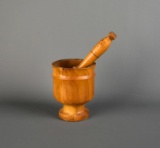 Wooden Spice Mortar & Pestle