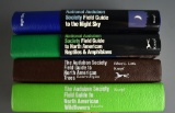 Set 4 National Audubon Leather Bound Field Guides