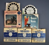 Vintage ViewMaster Reels: Sword and Stone, Lone Ranger, Woody Woodpecker, Popeye, More