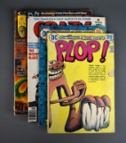 Lot of 1970s Comic Pulp Magazines: Plop, Crazy, Movie Monsters