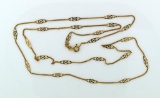 14K Gold 30” Necklace, Made in Italy